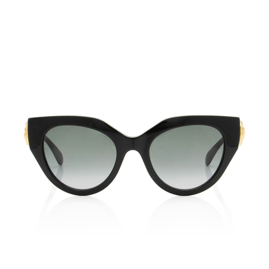 Gucci Interlocking G Medallion Cateye Sunglasses