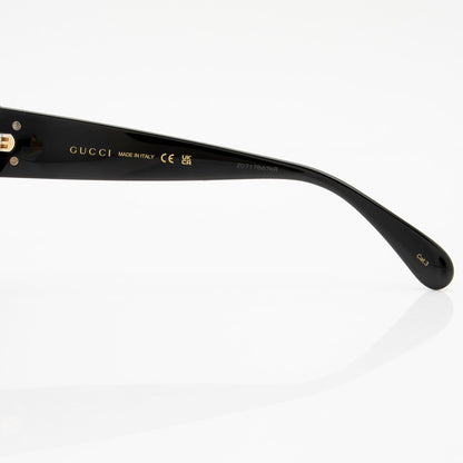 Gucci Interlocking G Medallion Cateye Sunglasses