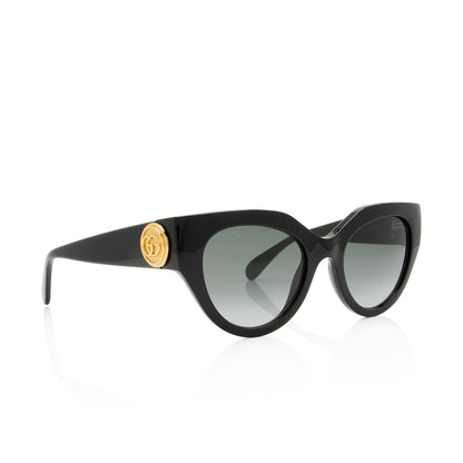 Gucci Interlocking G Medallion Cateye Sunglasses
