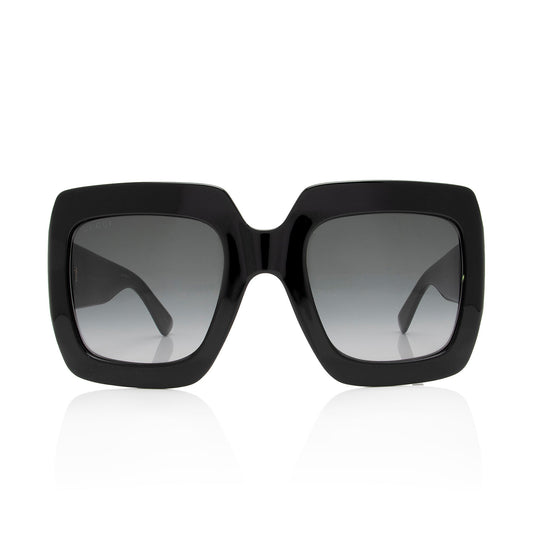 Gucci Interlocking G Oversized Square Sunglasses (SHF-WkwNdE)