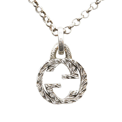 Gucci Interlocking G Pendant Necklace (SHG-TwGZdI)