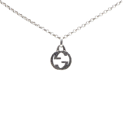 Gucci Interlocking G Pendant Necklace (SHG-TwGZdI)