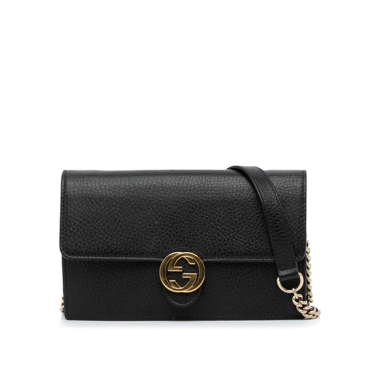 Gucci Interlocking G Wallet On Chain (SHG-NboyGA)