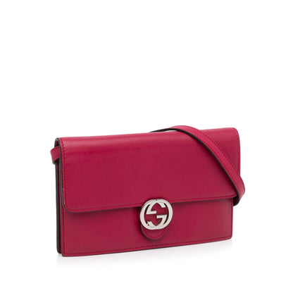 Gucci Interlocking G Wallet On Chain (SHG-bJgZos)