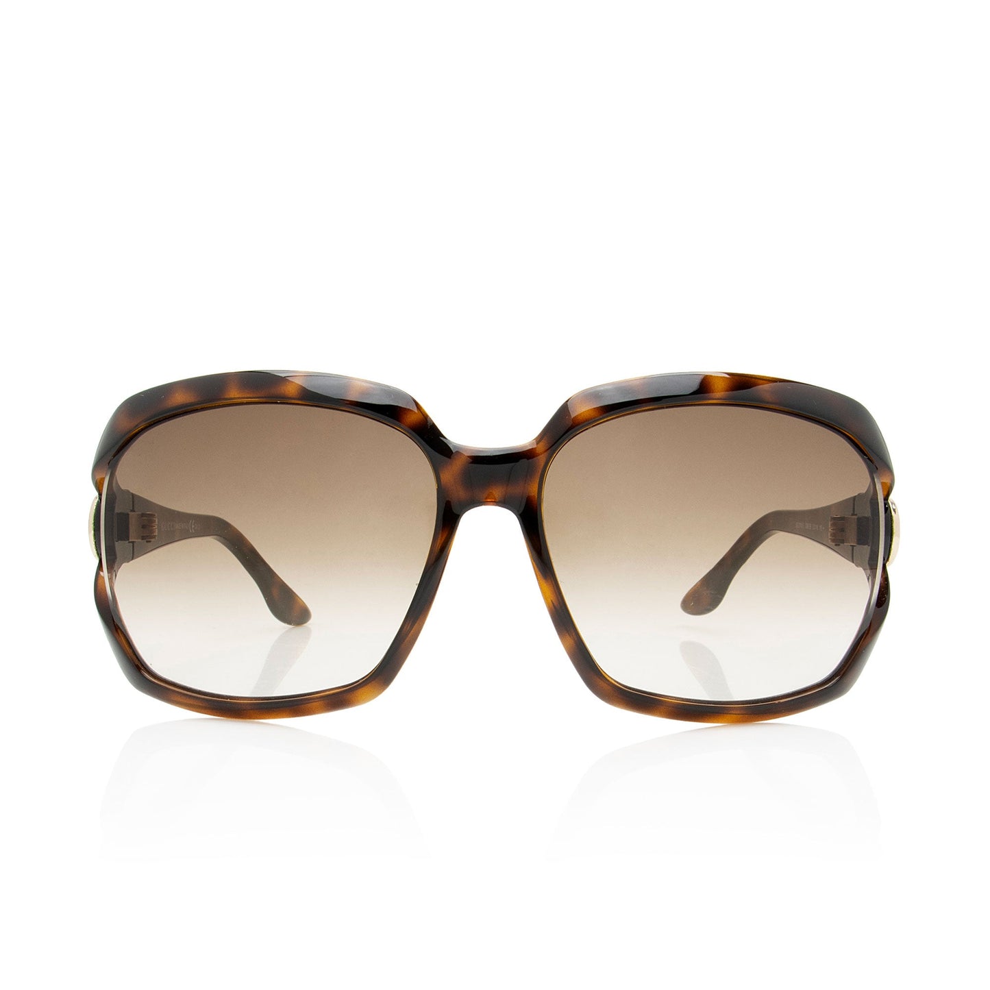Gucci Interlocking G Web Oversized Butterfly Sunglasses