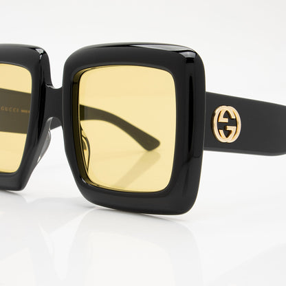 Gucci Interlocking GG Oversized Square Sunglasses (SHF-UjyKQM)
