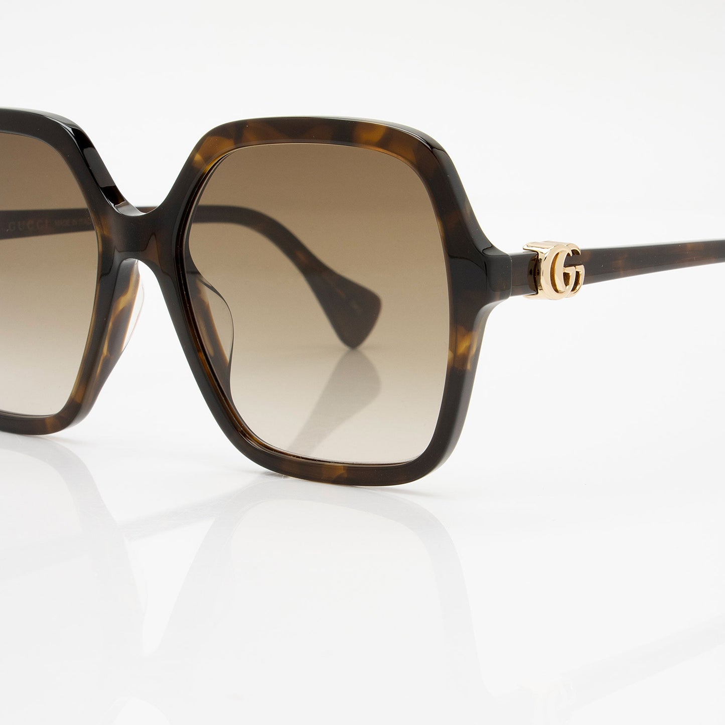 Gucci Interlocking GG Oversized Square Sunglasses - FINAL SALE
