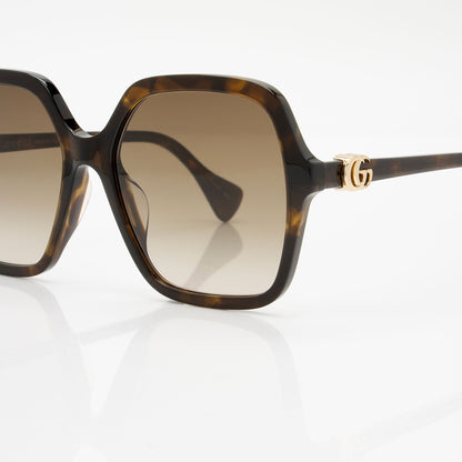 Gucci Interlocking GG Oversized Square Sunglasses - FINAL SALE
