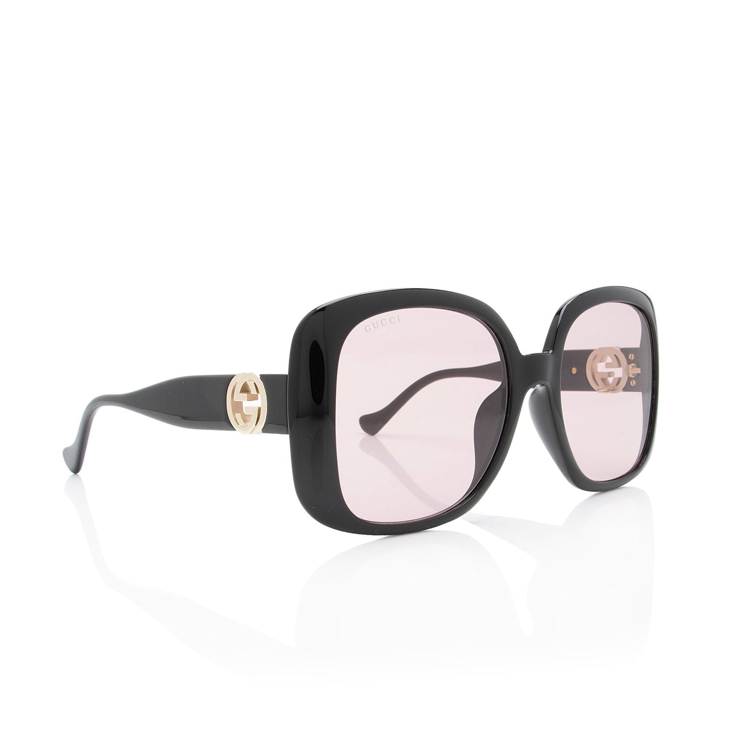 Gucci Interlocking GG Square Oversized Sunglasses
