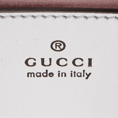 Gucci Matelasse Padded Iridescent Leather GG Marmont Small Camera Bag