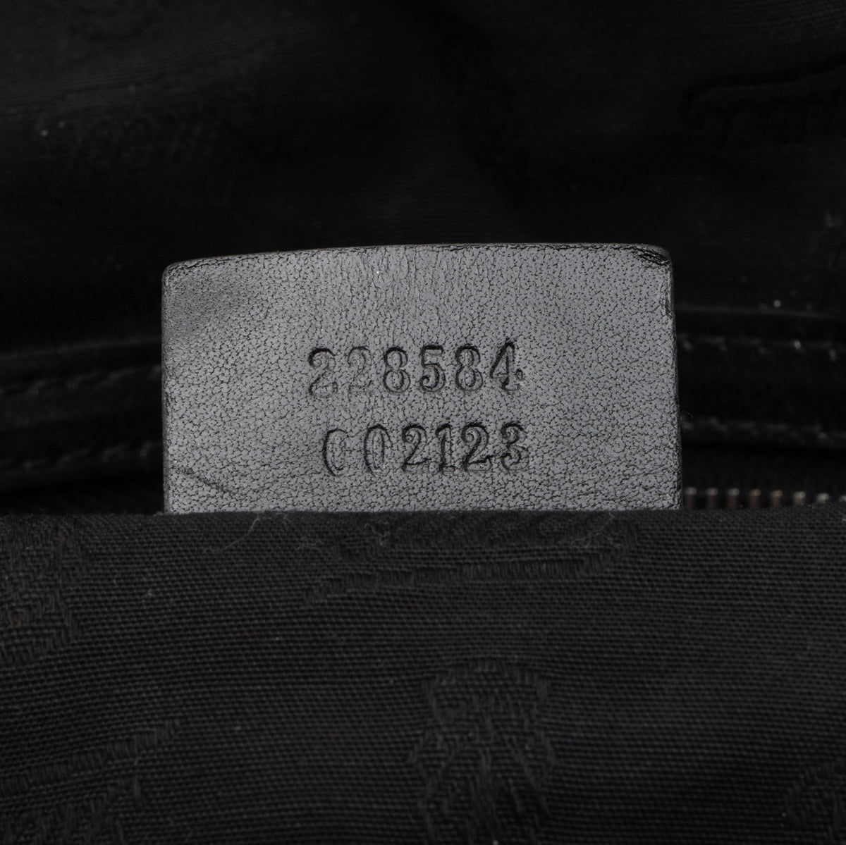 Gucci Iridescent Patent Leather Icon Bit Hobo (SHF-lmJOkR)