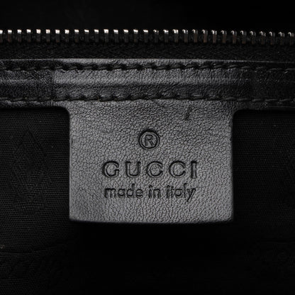 Gucci Iridescent Patent Leather Icon Bit Hobo (SHF-lmJOkR)