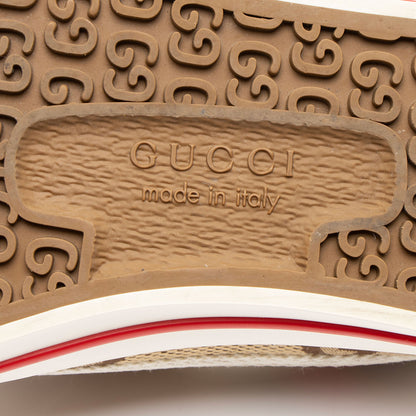 Gucci Jumbo GG Canvas 1977 Tennis Velco Sneakers - Size 6 / 36