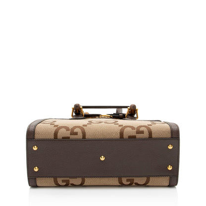 Gucci Jumbo GG Canvas Diana Small Tote (SHF-QZ5y2s)