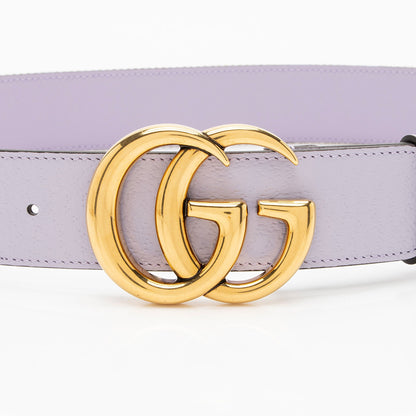 Gucci Jumbo GG Canvas GG Marmont Belt - Size 36 / 90