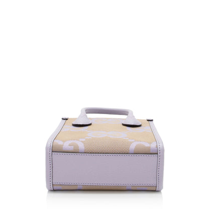 Gucci Jumbo GG Canvas Vertical Mini Tote