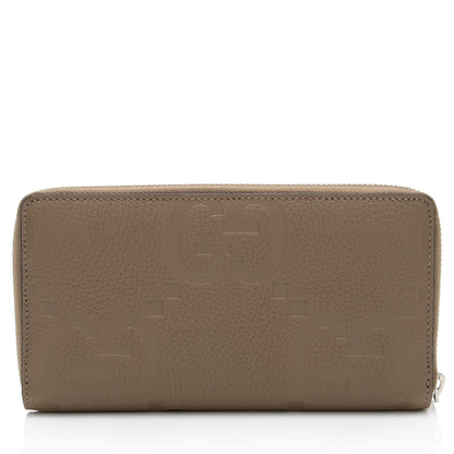 Gucci Jumbo GG Leather Zip Around Wallet (SHF-3lK6BA)