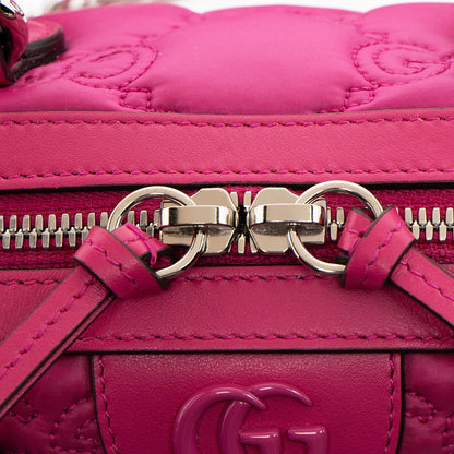 Gucci Jumbo GG Matelasse Nylon Mini Bowling Bag