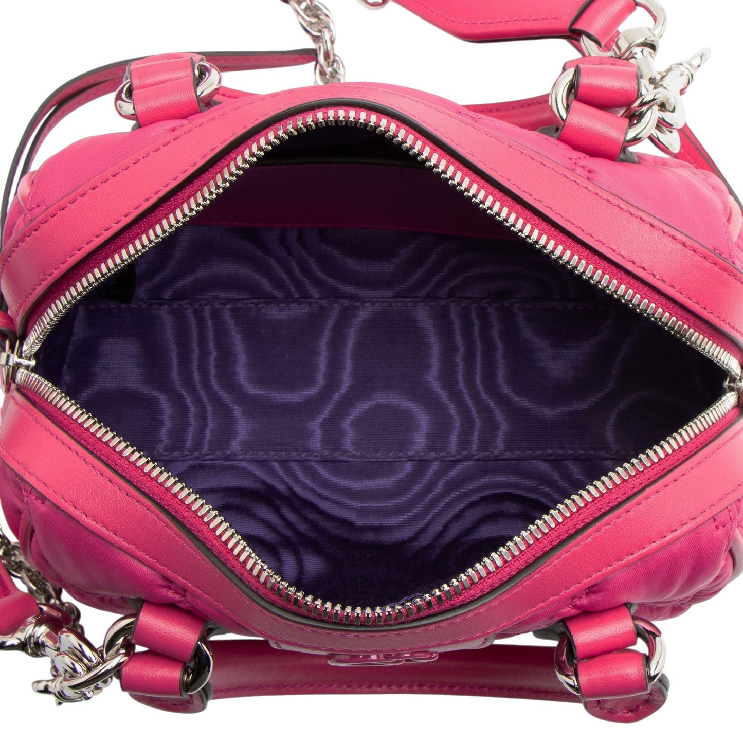 Gucci Jumbo GG Matelasse Nylon Mini Bowling Bag