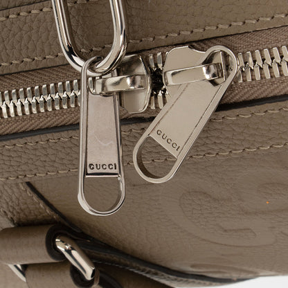 Gucci Jumbo GG Leather Small Duffle Bag (SHF-sZdAaV)