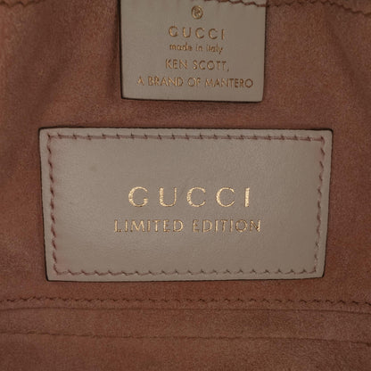 Gucci Ken Scott Mini GG Marmont Floral Printed Matelasse Leather Flap Crossbody
