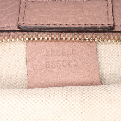 Gucci Large Calfskin Bamboo Shopper Satchel
