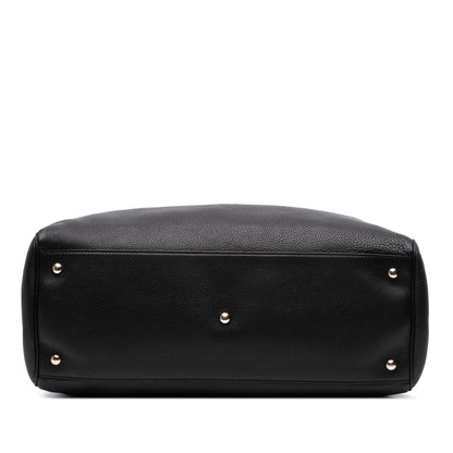 Gucci Large Calfskin Bamboo Shopper Satchel