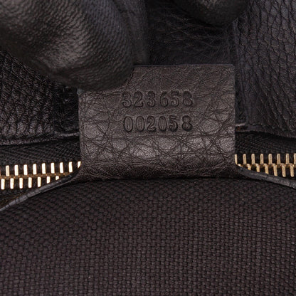 Gucci Large Calfskin Bamboo Shopper Satchel