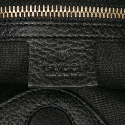 Gucci Large Calfskin Bamboo Shopper Satchel