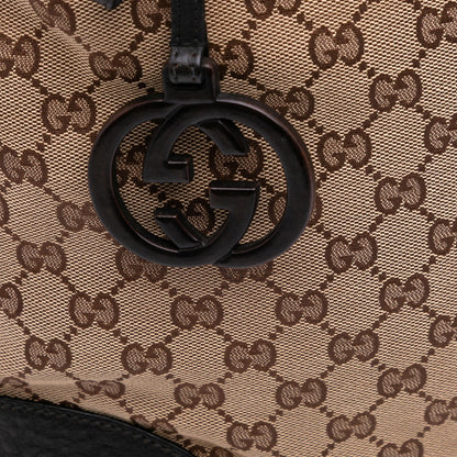 Gucci Large GG Canvas GG Charm Tote
