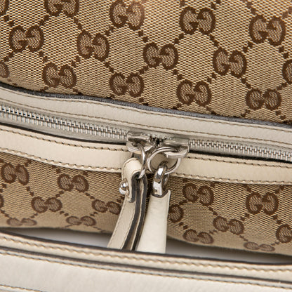Gucci Large GG Canvas Icon Bit Hobo