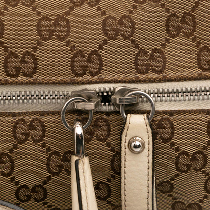 Gucci Large GG Canvas Icon Bit Satchel