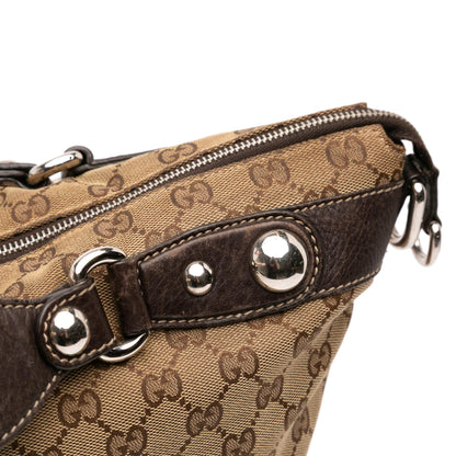 Gucci Large GG Canvas Icon Bit Satchel