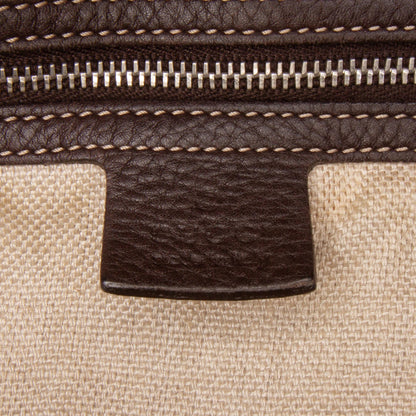 Gucci Large GG Canvas Icon Bit Satchel