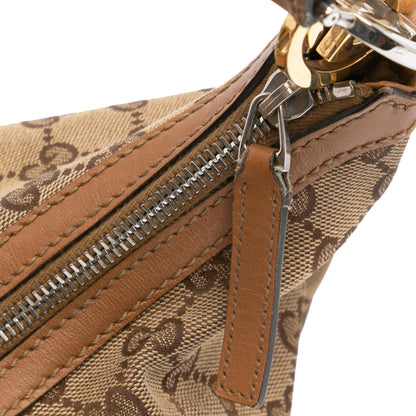 Gucci Large GG Canvas Twins Hobo