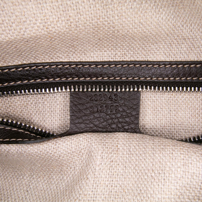 Gucci Large GG Canvas Web Sunset Tote