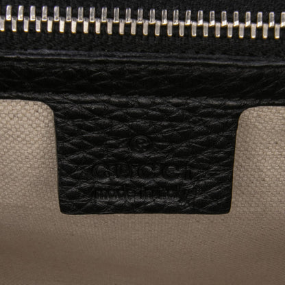 Gucci Large GG Neoprene New Bamboo Top Handle Bag