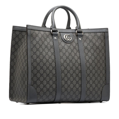 Gucci Large GG Supreme Ophidia Satchel (SHG-yYLnqY)