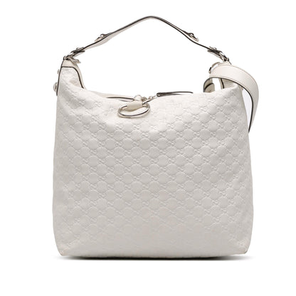 Gucci Large Guccissima Icon Bit Hobo