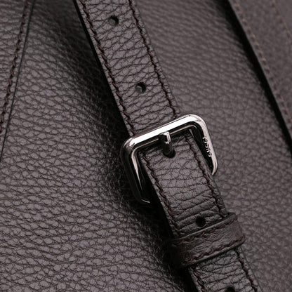 Gucci Large Leather GG Charm Dome Satchel