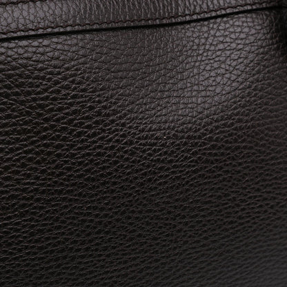 Gucci Large Leather GG Charm Dome Satchel