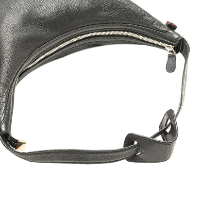 Gucci Large Leather Web Princy Hobo