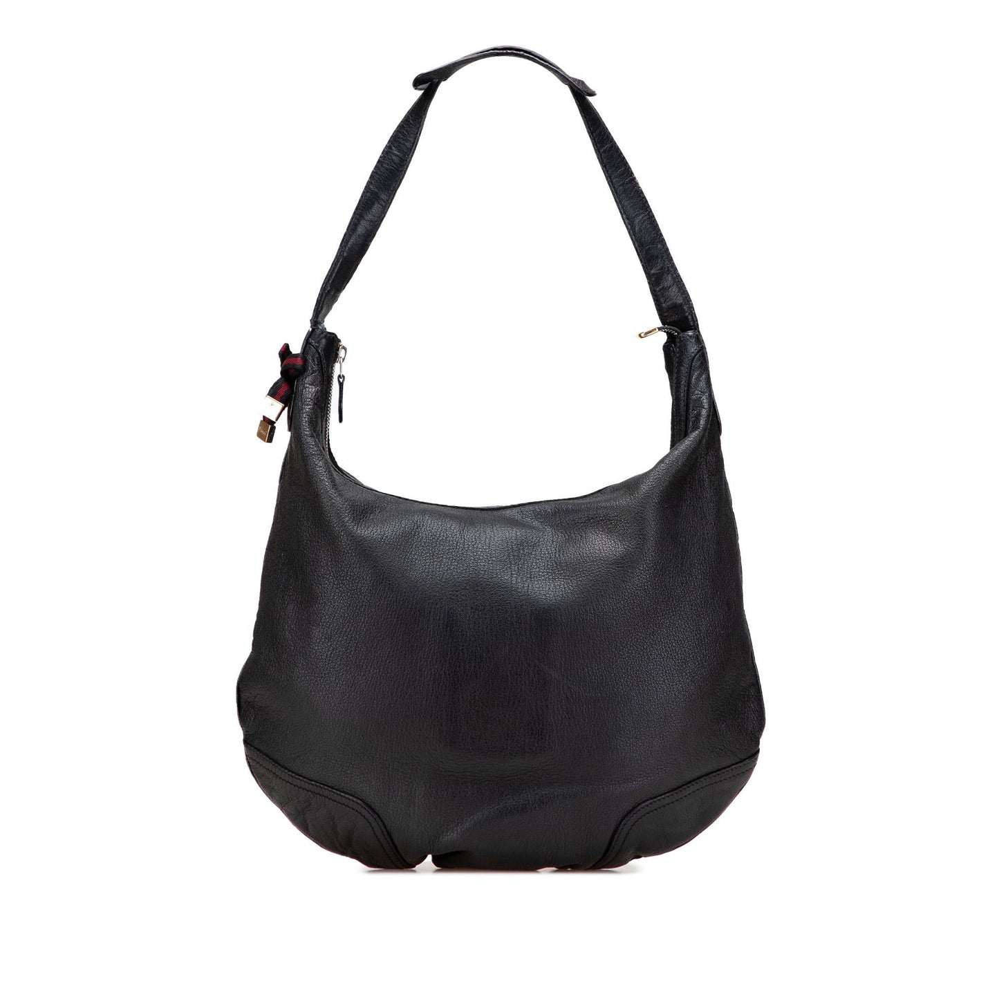 Gucci Large Leather Web Princy Hobo