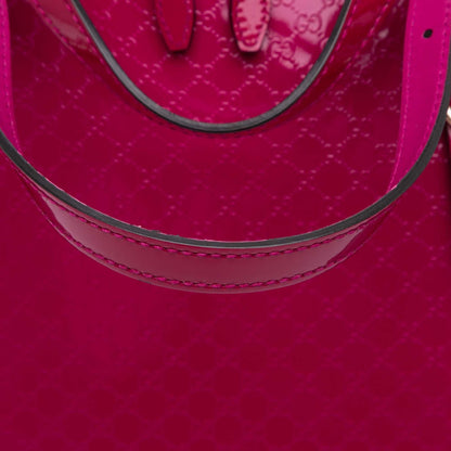 Gucci Large Microguccissima Patent Nice Dome Satchel