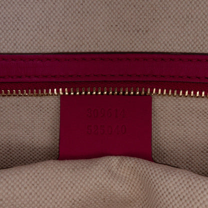 Gucci Large Microguccissima Patent Nice Dome Satchel