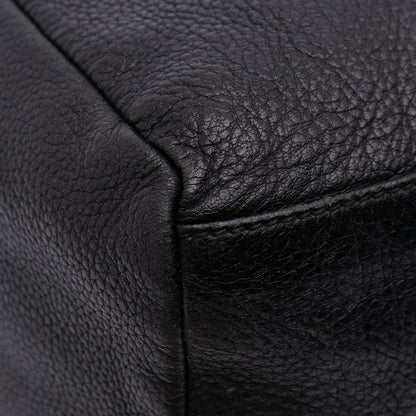 Gucci Large Pebbled Calfskin Bamboo Jungle Convertible Tote
