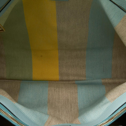 Gucci Large Raffia Bamboo Shopper (SHG-wkXCkH)