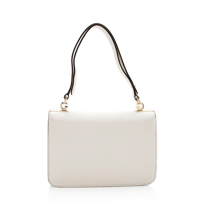 Gucci Leather 1973 Flap Medium Shoulder Bag (SHF-19273)