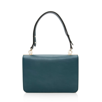 Gucci Leather 1973 Flap Medium Shoulder Bag (SHF-22205)