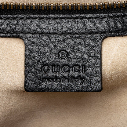 Gucci Leather 1973 Shoulder Bag - FINAL SALE (SHF-19421)